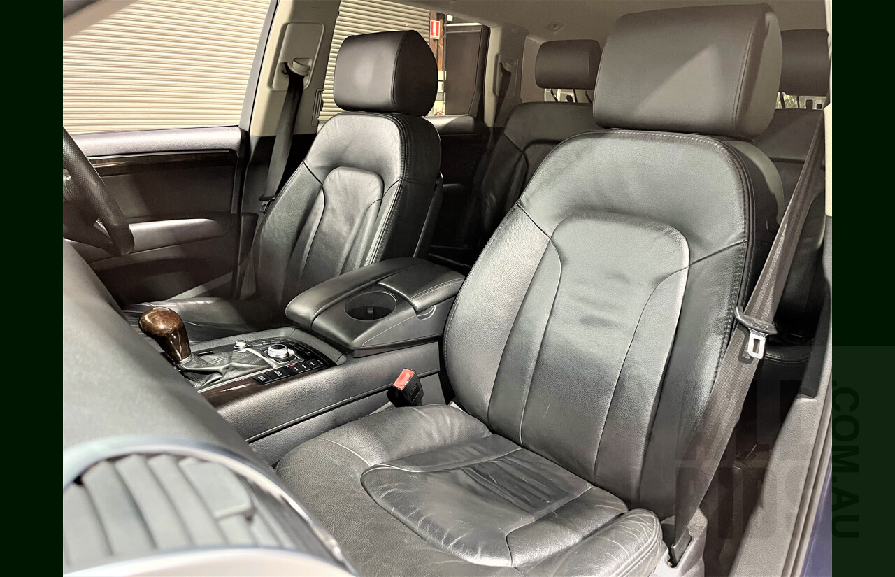 6/2007 Audi Q7 4.2 FSI Quattro 4d Wagon Blue 4.2L V8 - 7 Seater