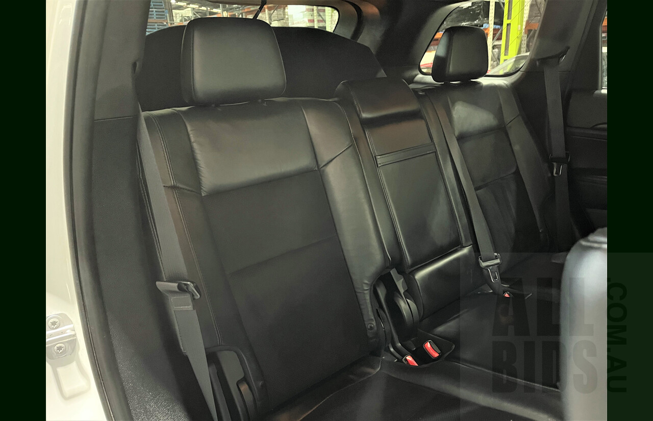 9/2015 Jeep Grand Cherokee Blackhawk (4x4) WK MY15 4d Wagon White 3.0L Turbo Diesel