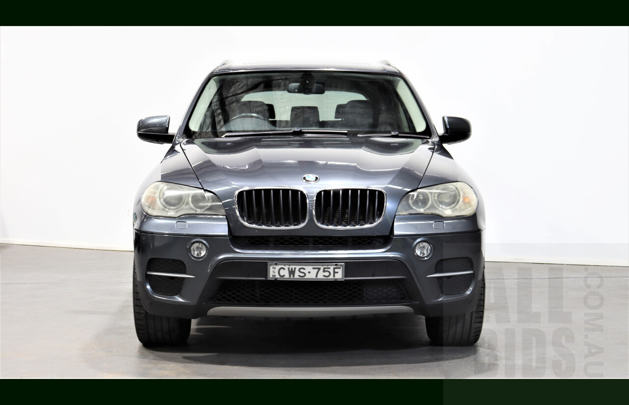 11/2011 BMW X5 Xdrive 30d E70 MY10 4d Wagon Grey 3.0L Turbo Diesel