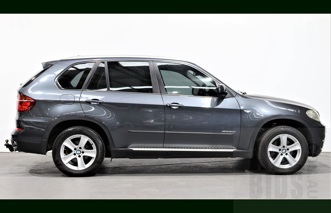 11/2011 BMW X5 Xdrive 30d E70 MY10 4d Wagon Grey 3.0L Turbo Diesel