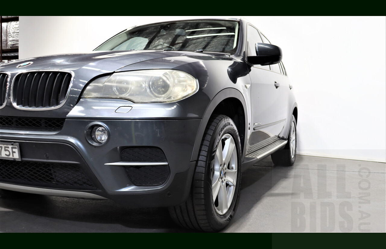 11/2011 BMW X5 Xdrive 30d E70 MY10 4d Wagon Grey 3.0L Turbo Diesel