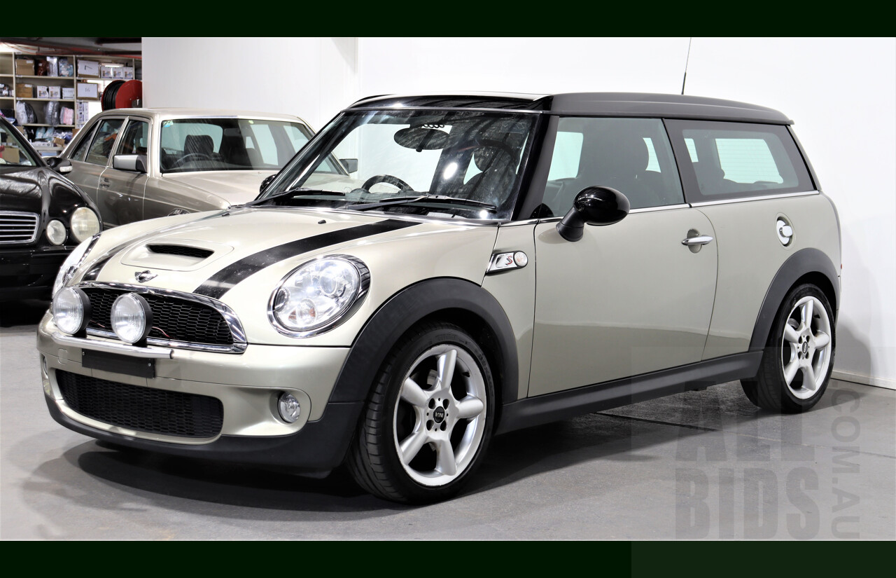 6/2008 Mini Cooper S Clubman Chilli R55 3d Wagon Sparkling Silver Metallic 1.6L Turbo