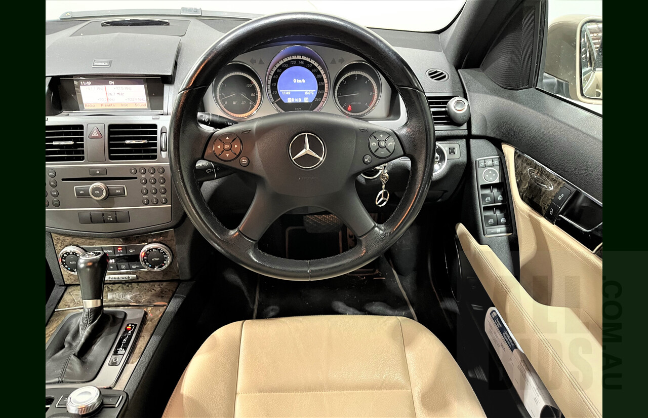 2/2011 Mercedes-Benz C220 CDI Avantgarde W204 MY10 4d Sedan Gold 2.1L Turbo Diesel