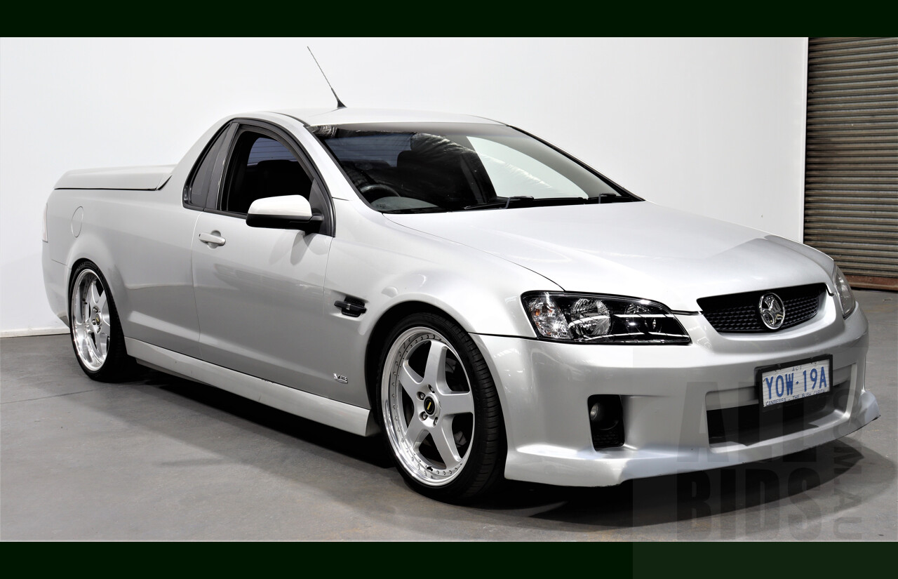 11/2007 Holden Commodore SS VE Utility Silver 6.0L V8