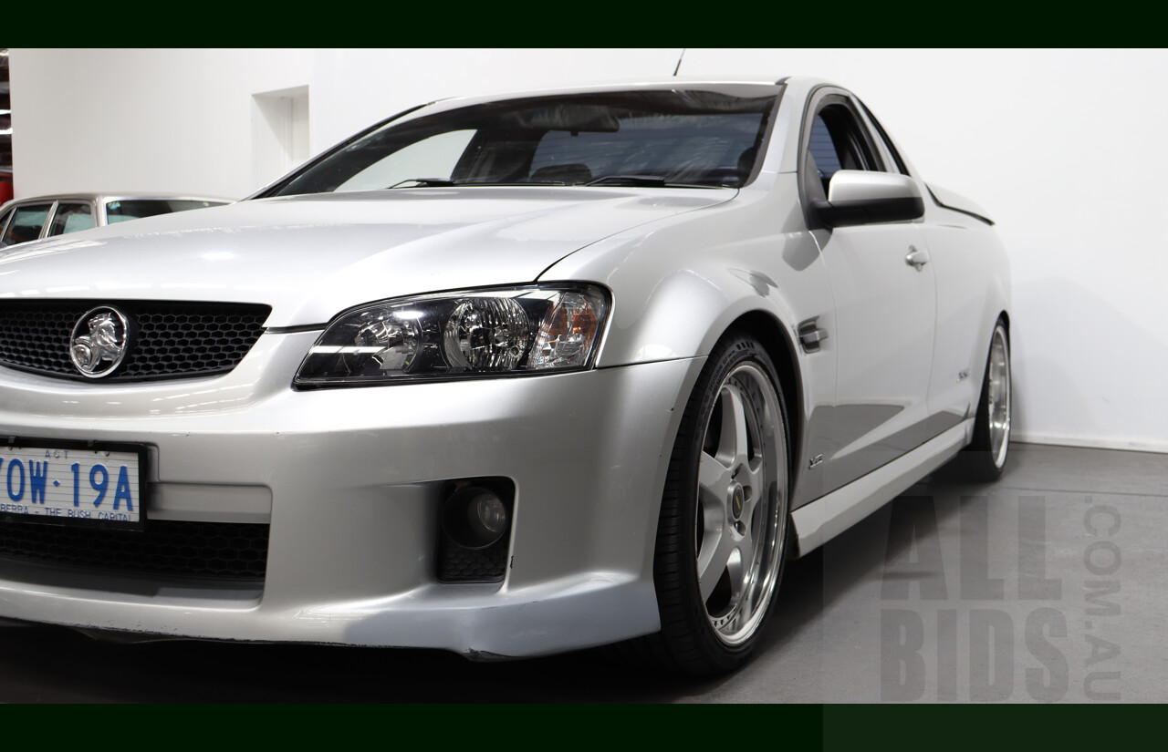 11/2007 Holden Commodore SS VE Utility Silver 6.0L V8