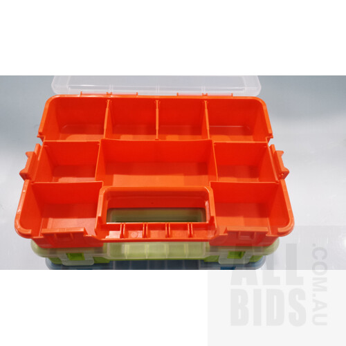 Tactix Hardware Storage System Containers - Lot of Four