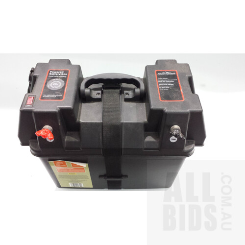Adventure Ridge Powered Battery Box and Exide Battery