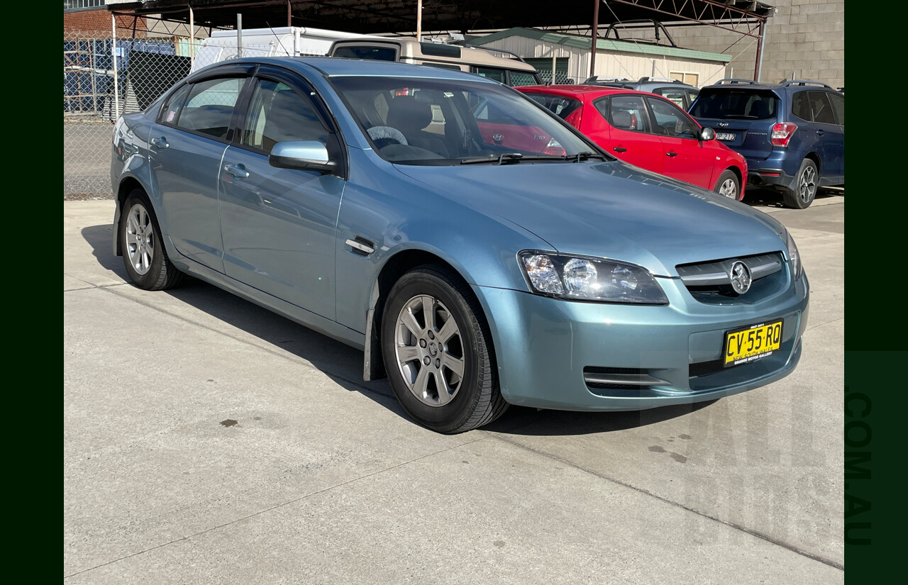 6/2008 Holden Commodore Omega VE MY08 4d Sedan Blue 3.6L