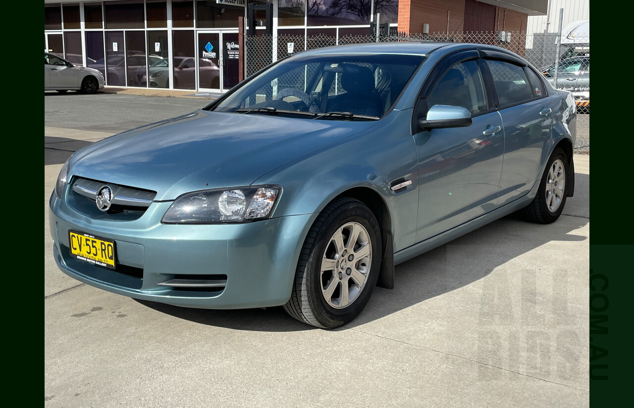 6/2008 Holden Commodore Omega VE MY08 4d Sedan Blue 3.6L