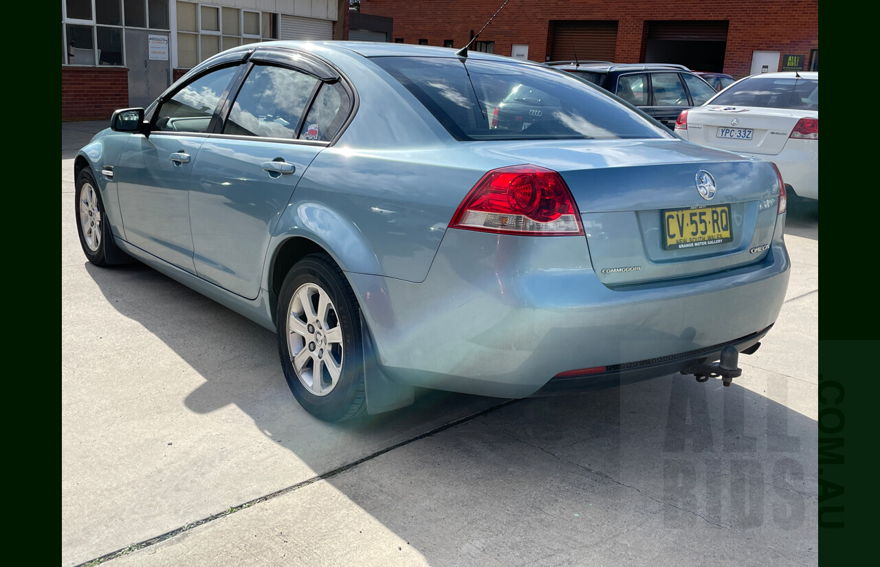 6/2008 Holden Commodore Omega VE MY08 4d Sedan Blue 3.6L