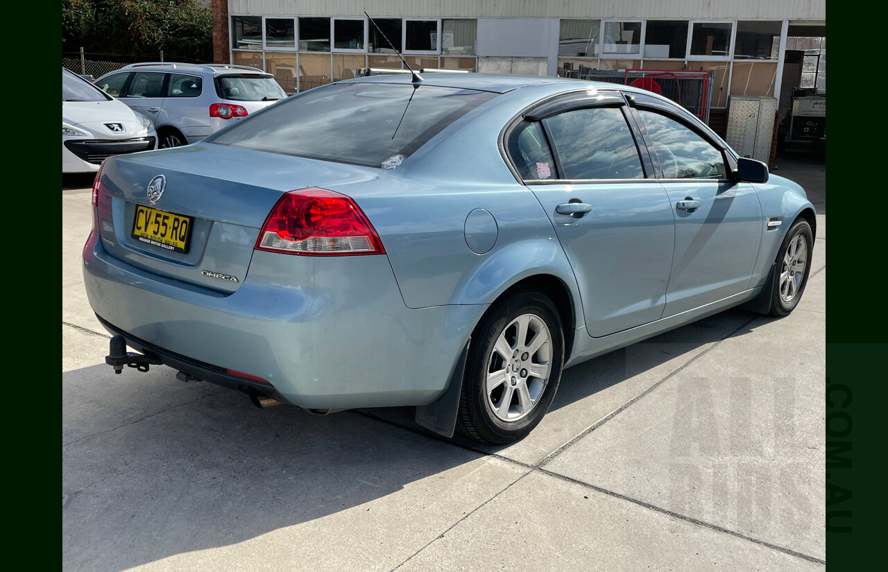 6/2008 Holden Commodore Omega VE MY08 4d Sedan Blue 3.6L