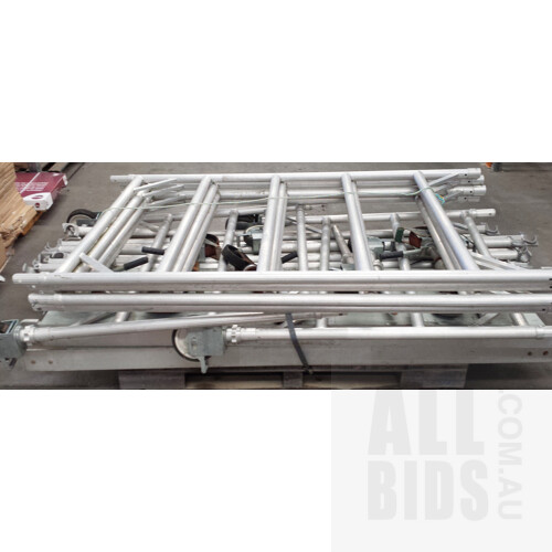 No Bolt Mobile Scaffold Tower System Components