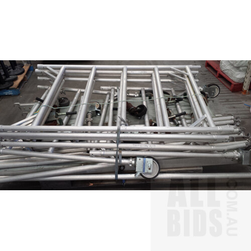 No Bolt Mobile Scaffold Tower System Components