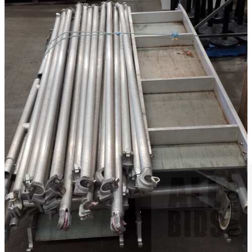 No Bolt Mobile Scaffold Tower System Components