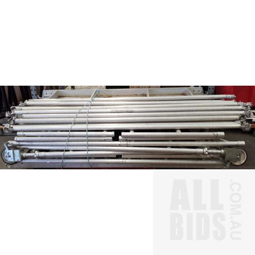 No Bolt Mobile Scaffold Tower System Components
