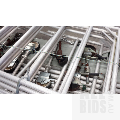 No Bolt Mobile Scaffold Tower System Components