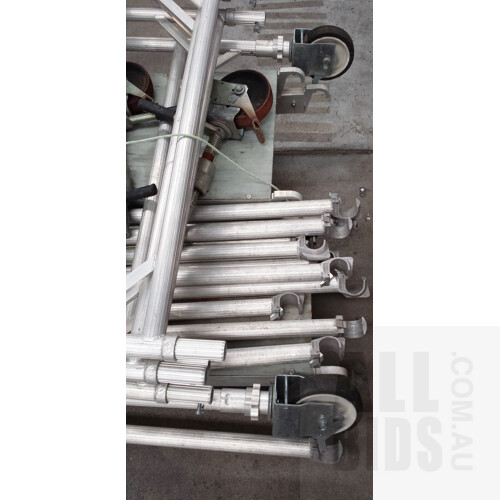 No Bolt Mobile Scaffold Tower System Components