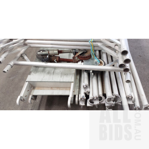No Bolt Mobile Scaffold Tower System Components