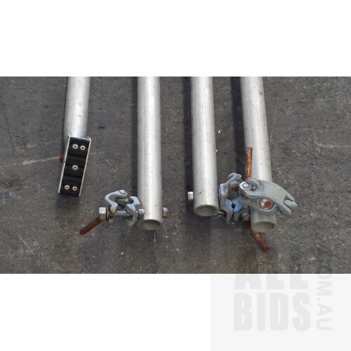 No Bolt Mobile Scaffold Tower System Components