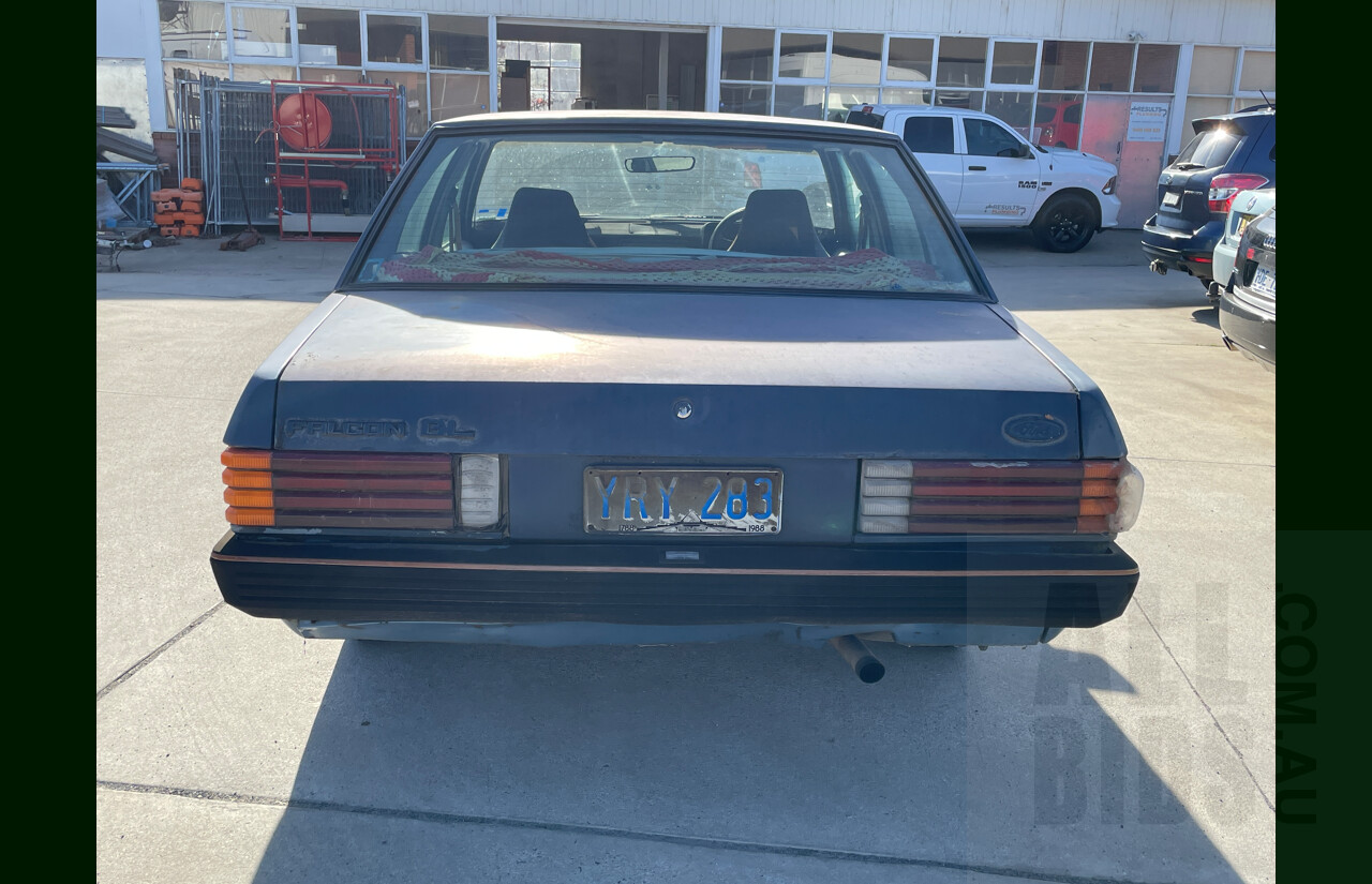 7/1984 Ford Falcon GL XE 4d Sedan Blue 4.1L