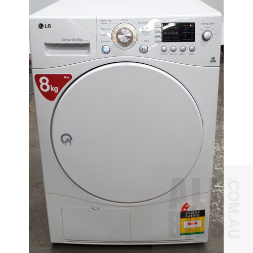 LG Sensor Dry 8kg Condenser Clothes Dryer