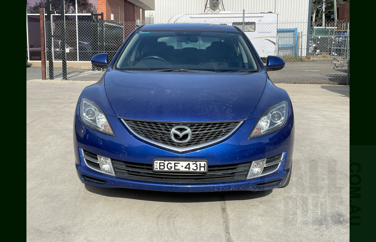 3/2008 Mazda Mazda6 Classic GH 5d Hatchback Blue 2.5L