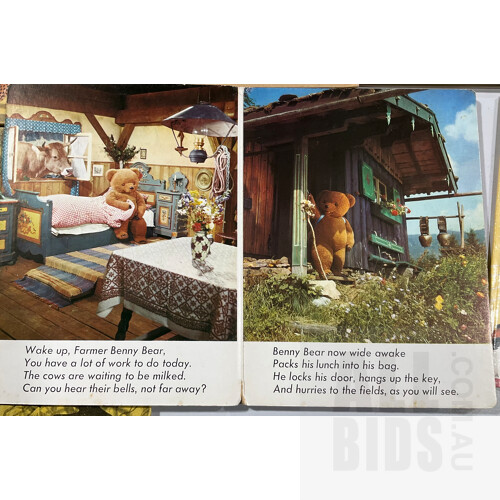 Collection of Ten Mostly Vintage Children’s Books Including Antony Ant and the Earwig Pirates, Benny Bear the Farmer and More