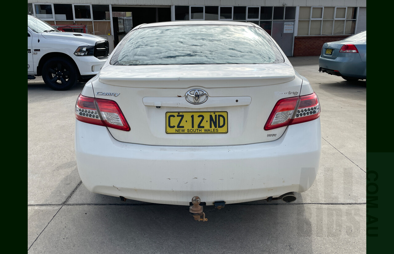 10/2010 Toyota Camry Touring SE ACV40R 09 UPGRADE 4d Sedan White 2.4L