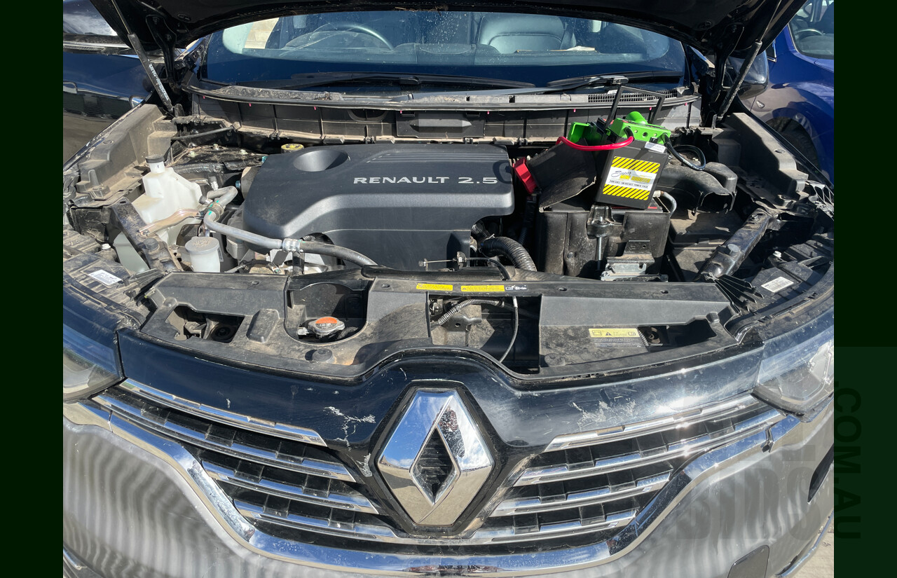 7/2018 Renault Koleos Sport WAY L.E. (4x2) H45 PHASE III 4d Wagon Black 2.5L