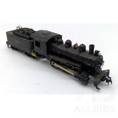 Vintage 'HO' Scale Steam Locomotive 3272 ATSF Railway