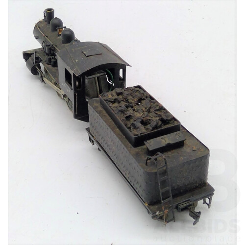 Vintage 'HO' Scale Steam Locomotive 3272 ATSF Railway