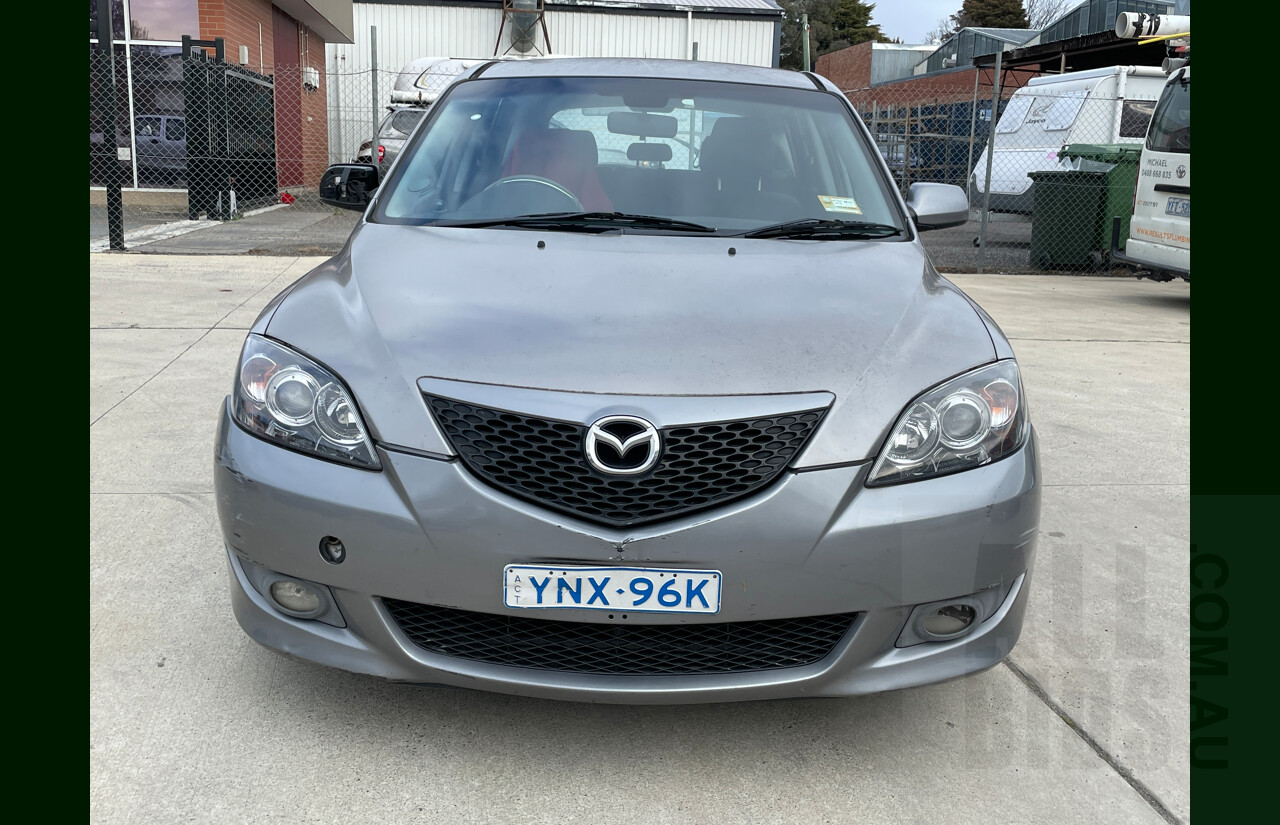 7/2005 Mazda Mazda3 MAXX Sport BK 5d Hatchback Grey 2.0L