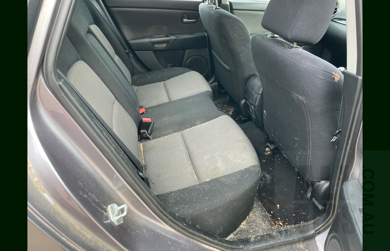 7/2005 Mazda Mazda3 MAXX Sport BK 5d Hatchback Grey 2.0L