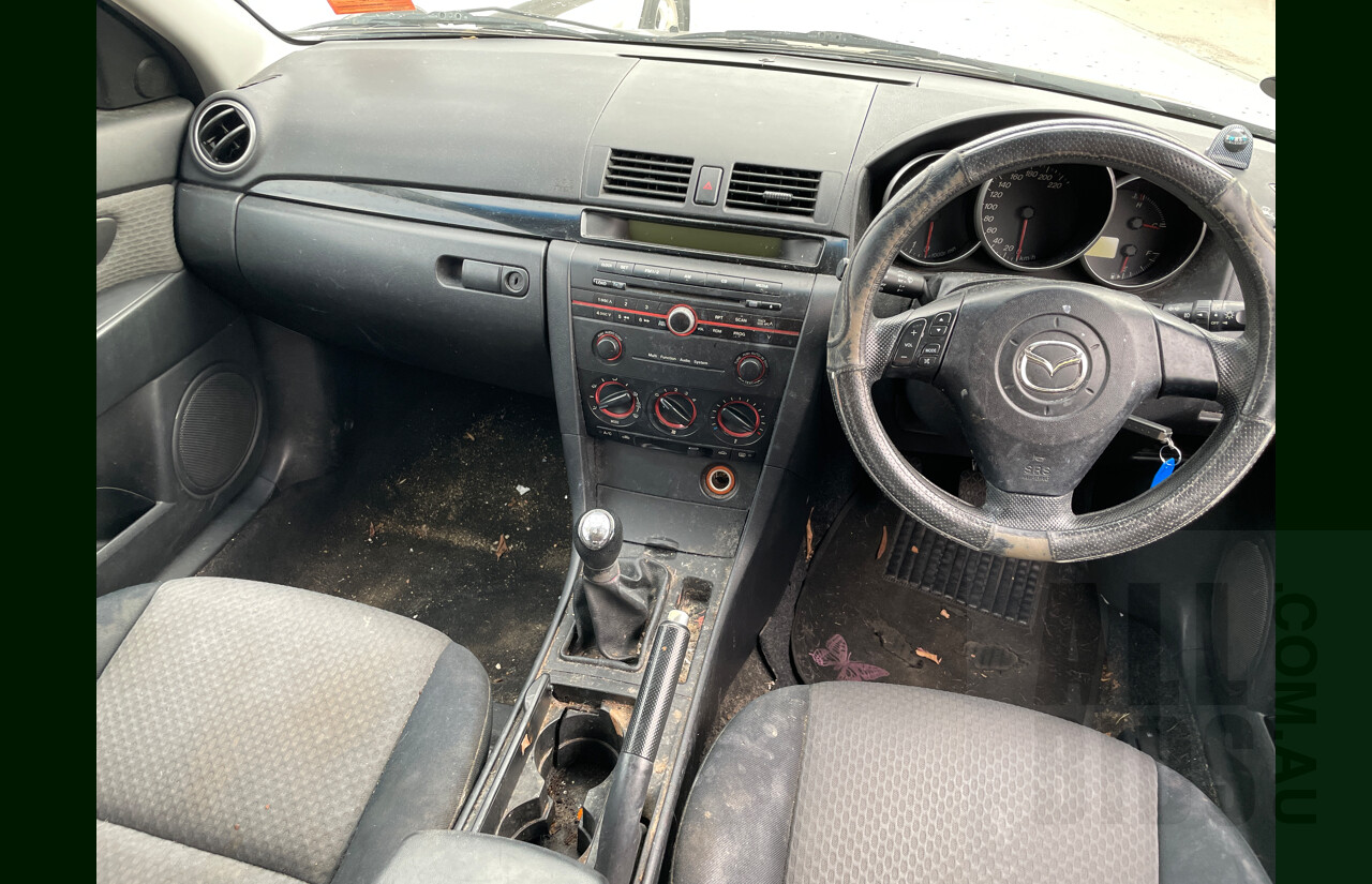 7/2005 Mazda Mazda3 MAXX Sport BK 5d Hatchback Grey 2.0L