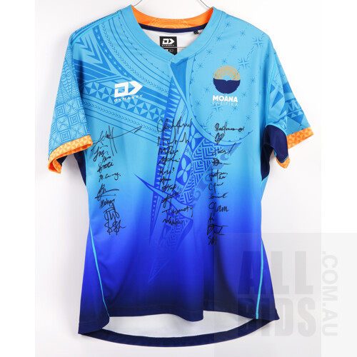 Signed 2022 Moana Pasifika Jersey