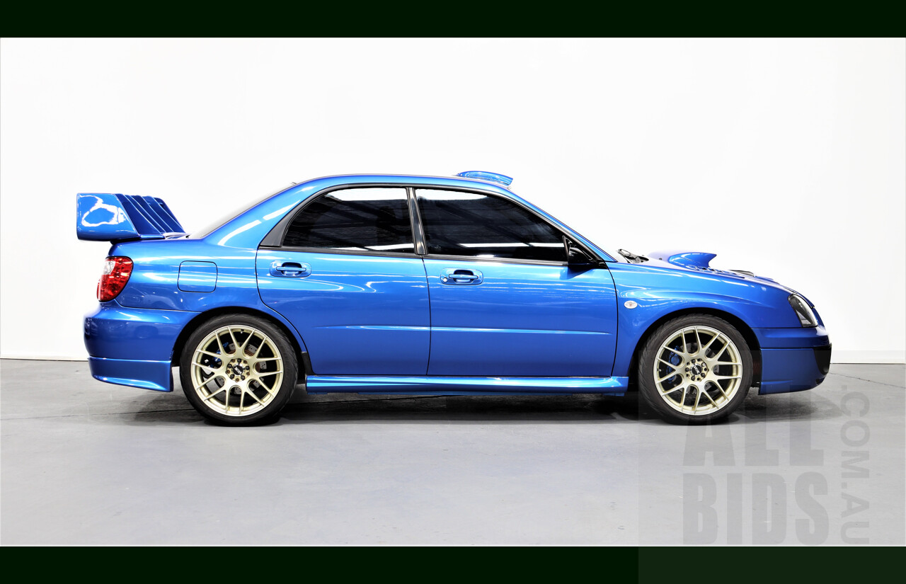 1/2004 Subaru Impreza WRX (AWD) MY04 4d Sedan Blue 2.5L - Heavily Modified - 550HP