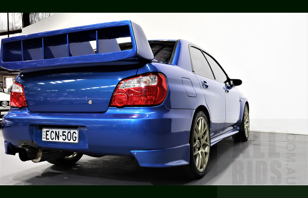 1/2004 Subaru Impreza WRX (AWD) MY04 4d Sedan Blue 2.5L - Heavily Modified - 550HP