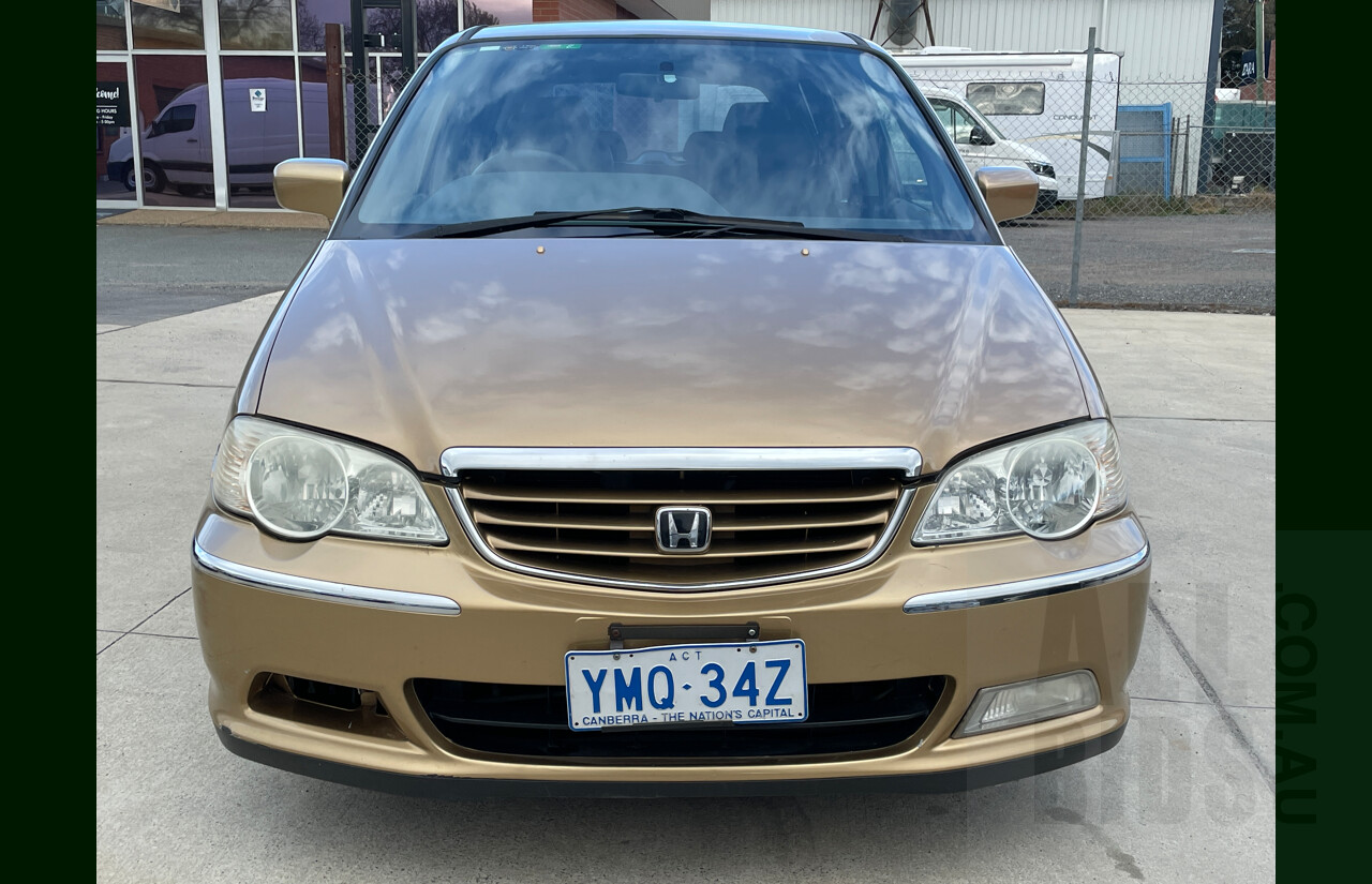 8/2000 Honda Odyssey V6L (6 Seat)  4d Wagon Gold 3.0L