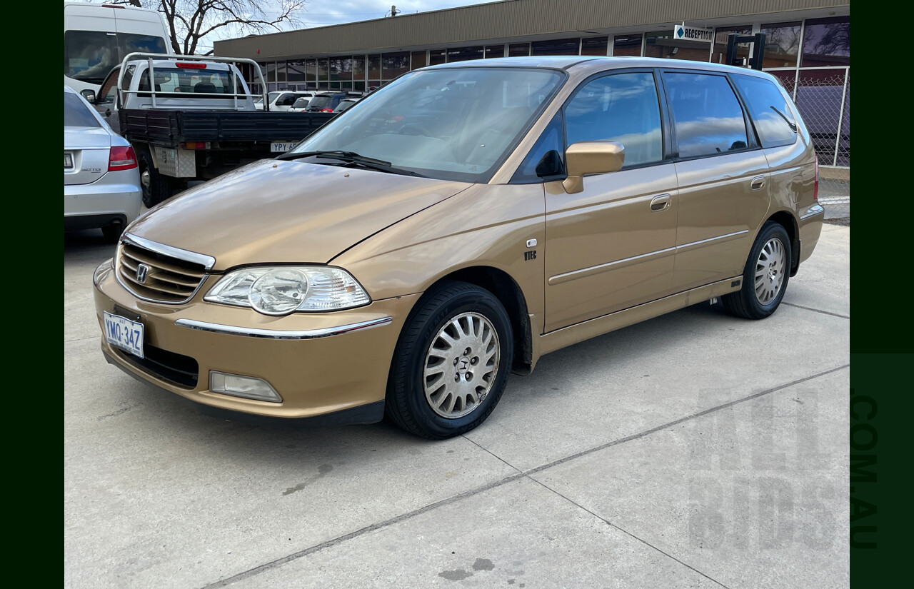 8/2000 Honda Odyssey V6L (6 Seat)  4d Wagon Gold 3.0L