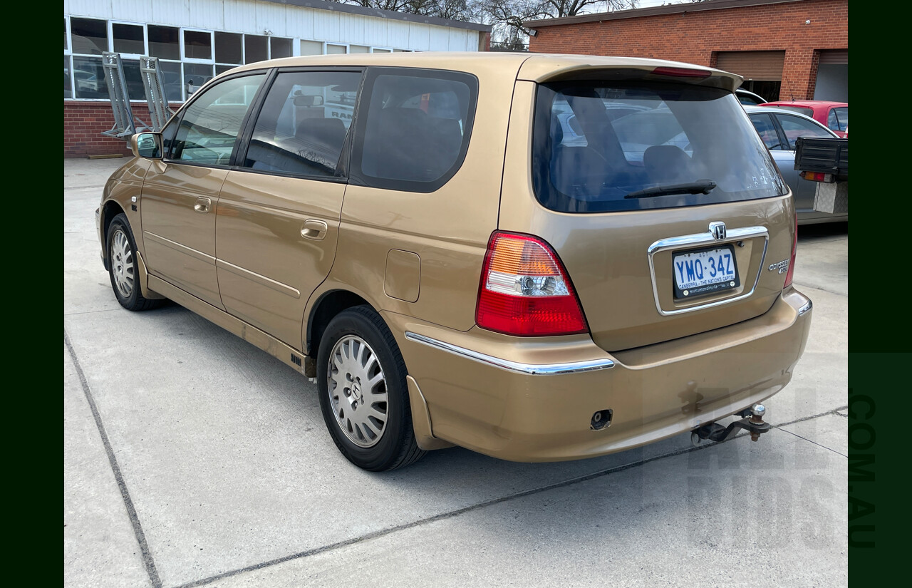 8/2000 Honda Odyssey V6L (6 Seat)  4d Wagon Gold 3.0L