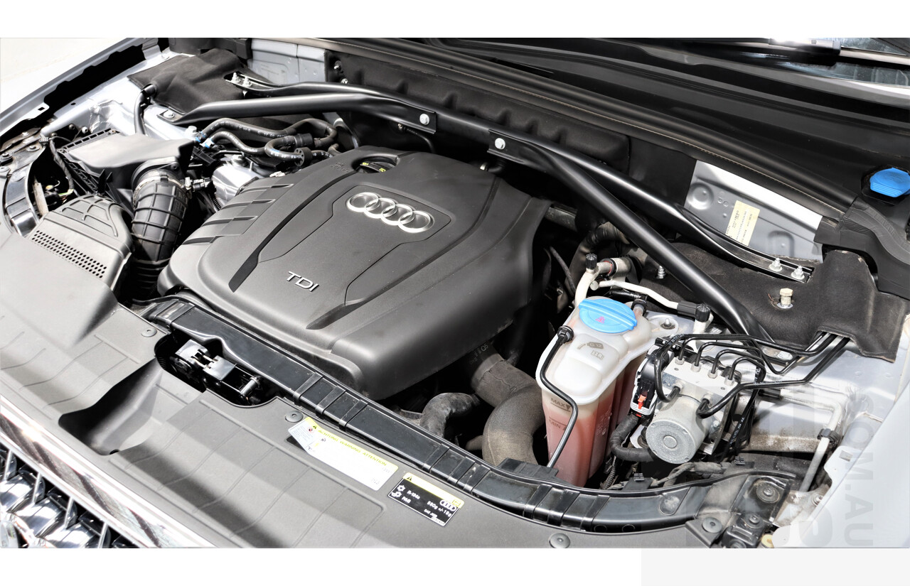 9/2015 Audi Q5 2.0 TDI Quattro 8R MY15 4d Wagon Silver 2.0L
