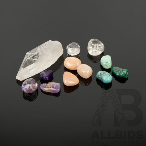 Collection of Gemstones and Minerals