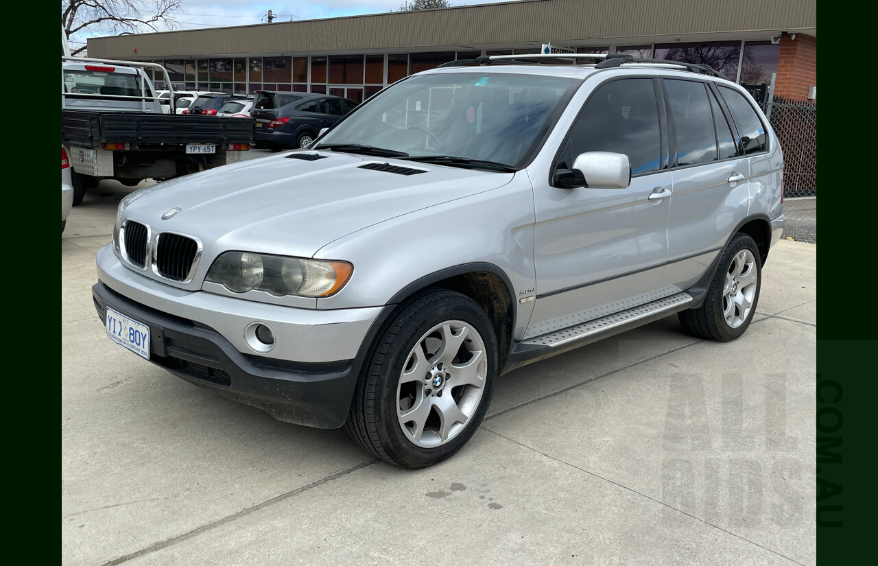 11/2003 BMW X5 3.0D E53 4d Wagon Silver 2.9L