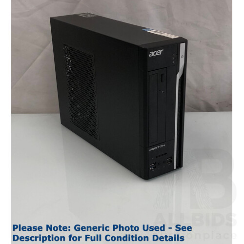 Acer Veriton (X6640G) Intel Core i5 (6500) 3.20GHz 4-Core CPU Desktop Computer