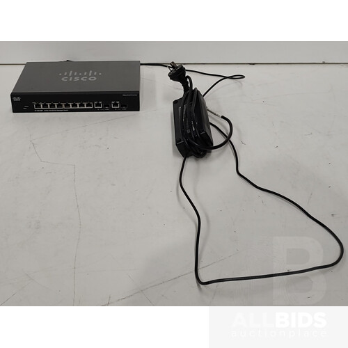 Cisco (SRW208P-K9) PoE 8 Port Fast Ethernet Switch