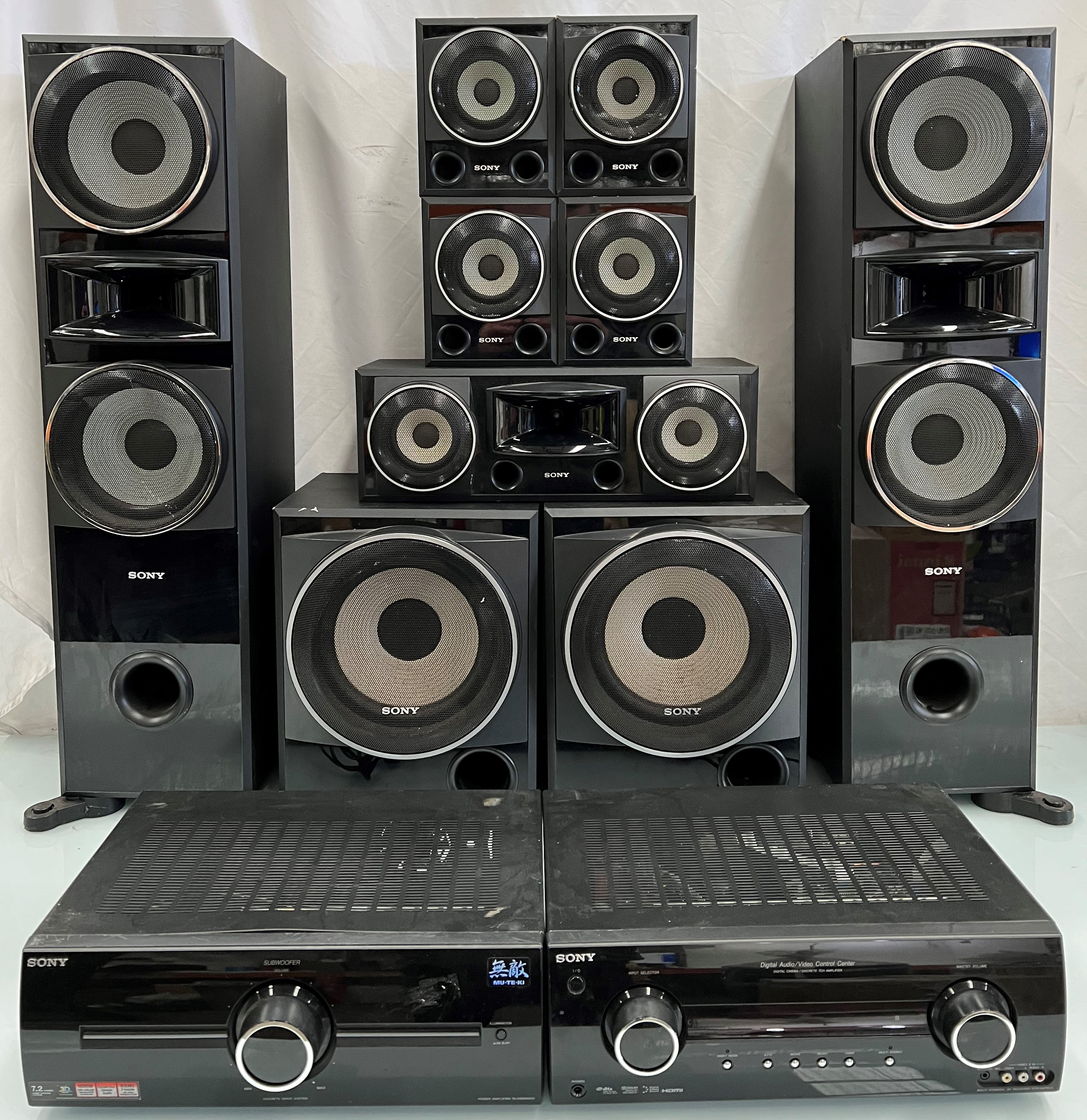 Sony muteki 7.2 speaker sales wire