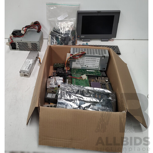 Box of cheapest miscellaneous computer components