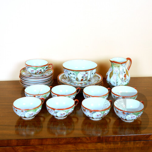 Vintage Japanese Hand Painted Tea and Sandwich Service