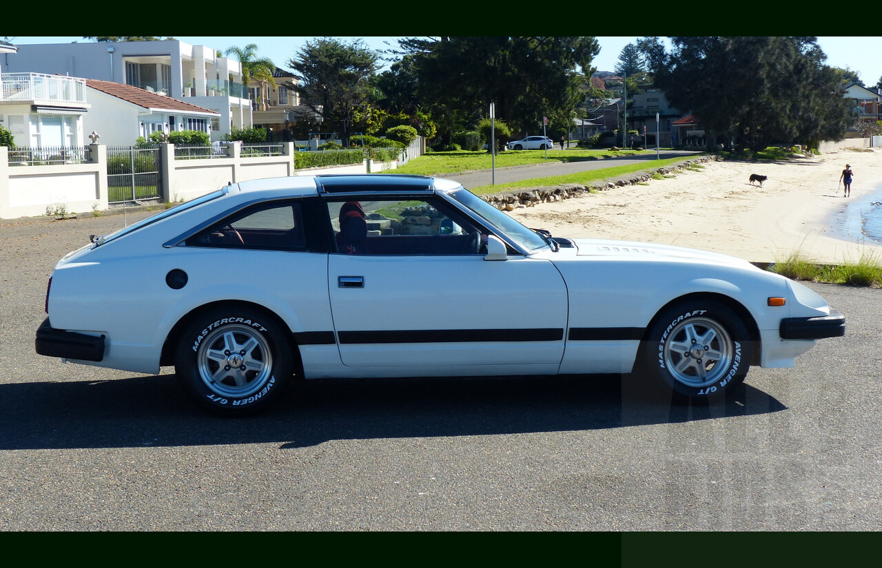 8/1983 Nissan Datsun 280zx  S130 Targa Top 2d Coupe White 2.8L