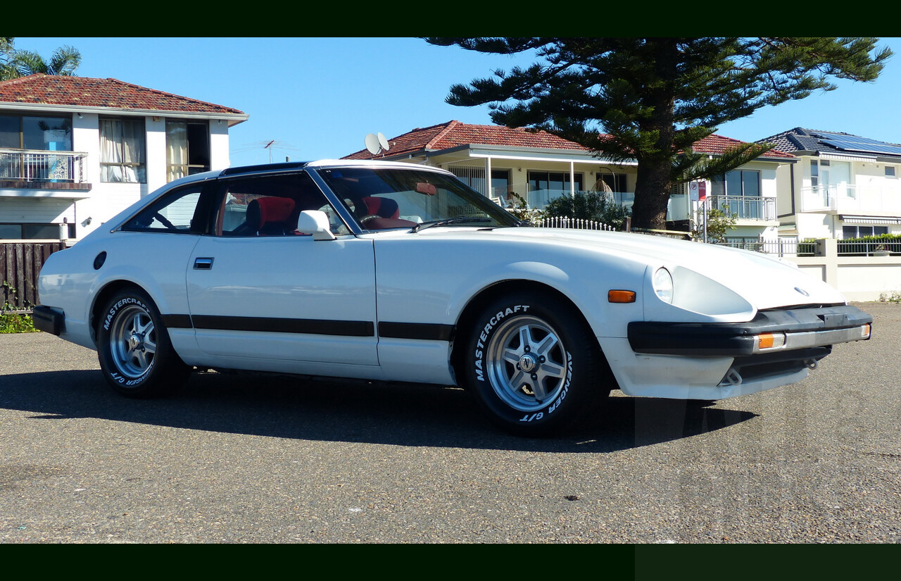 8/1983 Nissan Datsun 280zx  S130 Targa Top 2d Coupe White 2.8L